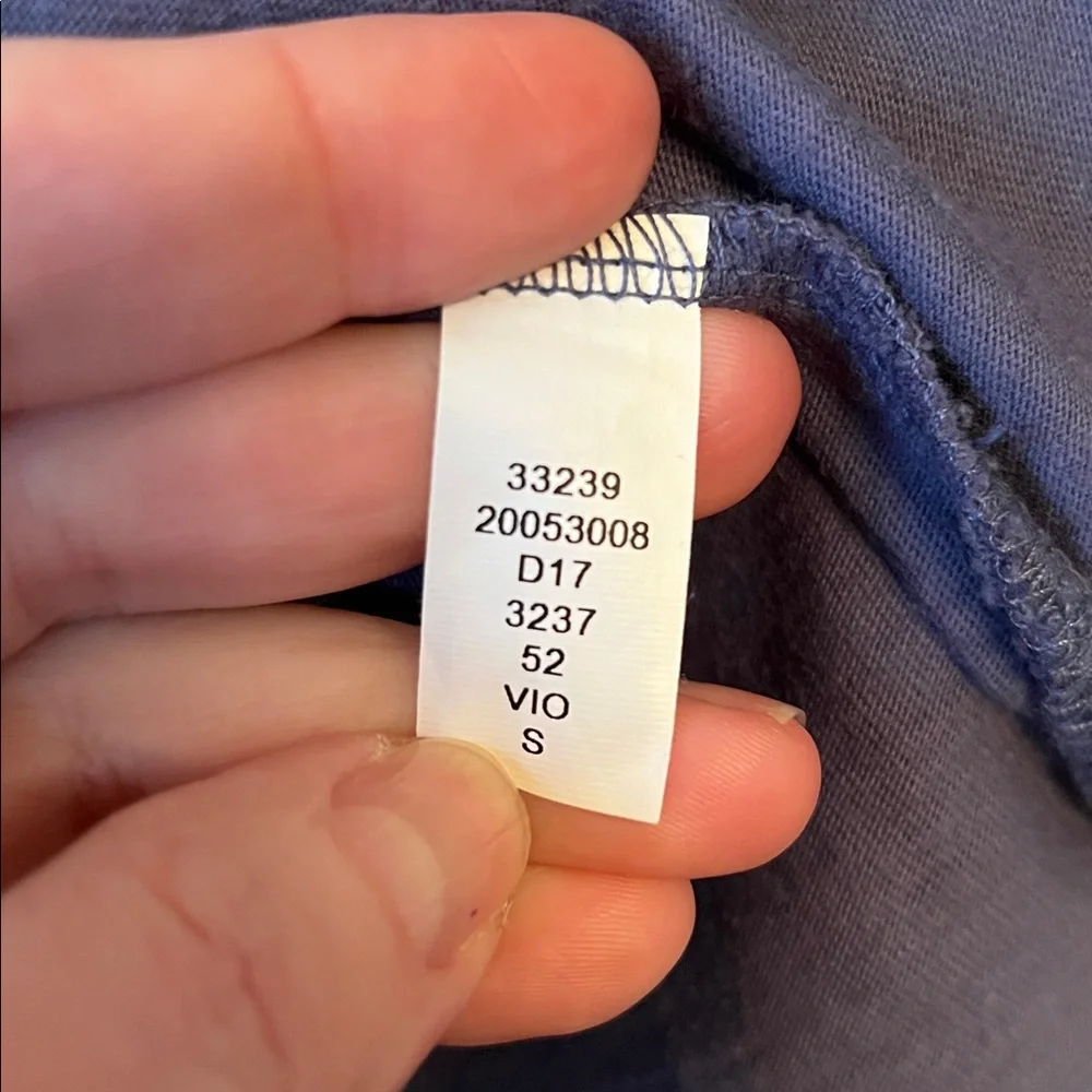Duluth Trading Co Men's S 100% Brushed Cotton Blue Longtail Tee Logo Like New